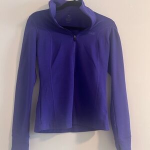 REI Women's Vibrant Purple Fleece Quarter Zip
